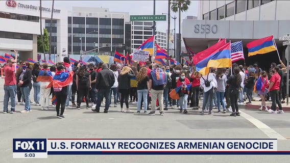 Thousands gather in LA to commemorate 106th anniversary of Armenian Genocide