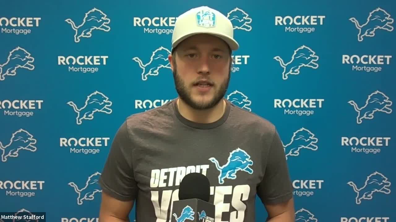 WATCH - Matthew Stafford and Dan Miller discuss a tough week