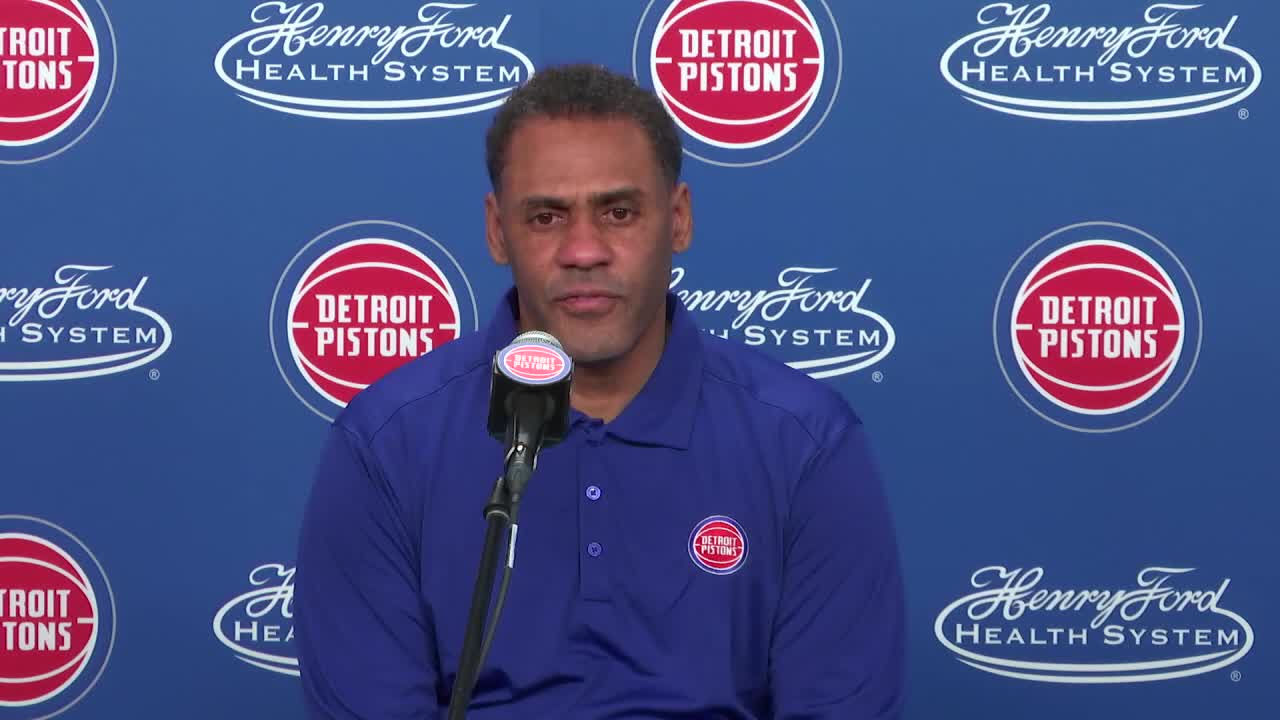 WATCH - Pistons GM Troy Weaver on 7th overall pick Killian Hayes and his vision for the team going forward