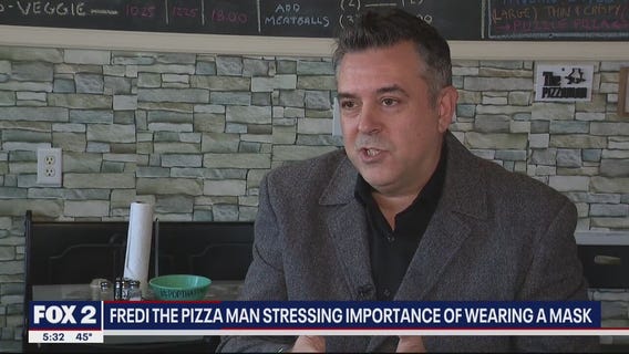 Melvindale pizza store owner pleads with public to mask up