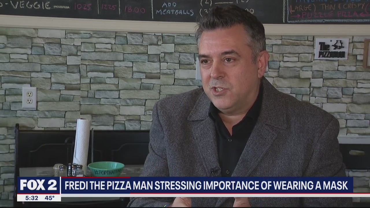 Melvindale pizza store owner pleads with public to mask up
