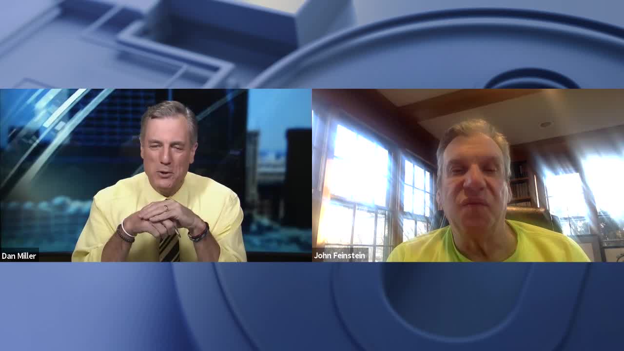 WATCH - Best-selling author John Feinstein discusses new audio book with Dan Miller