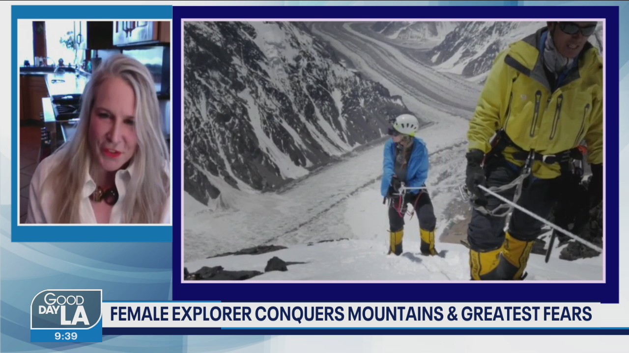 Record-setting explorer & mountaineer pens book about her explorations