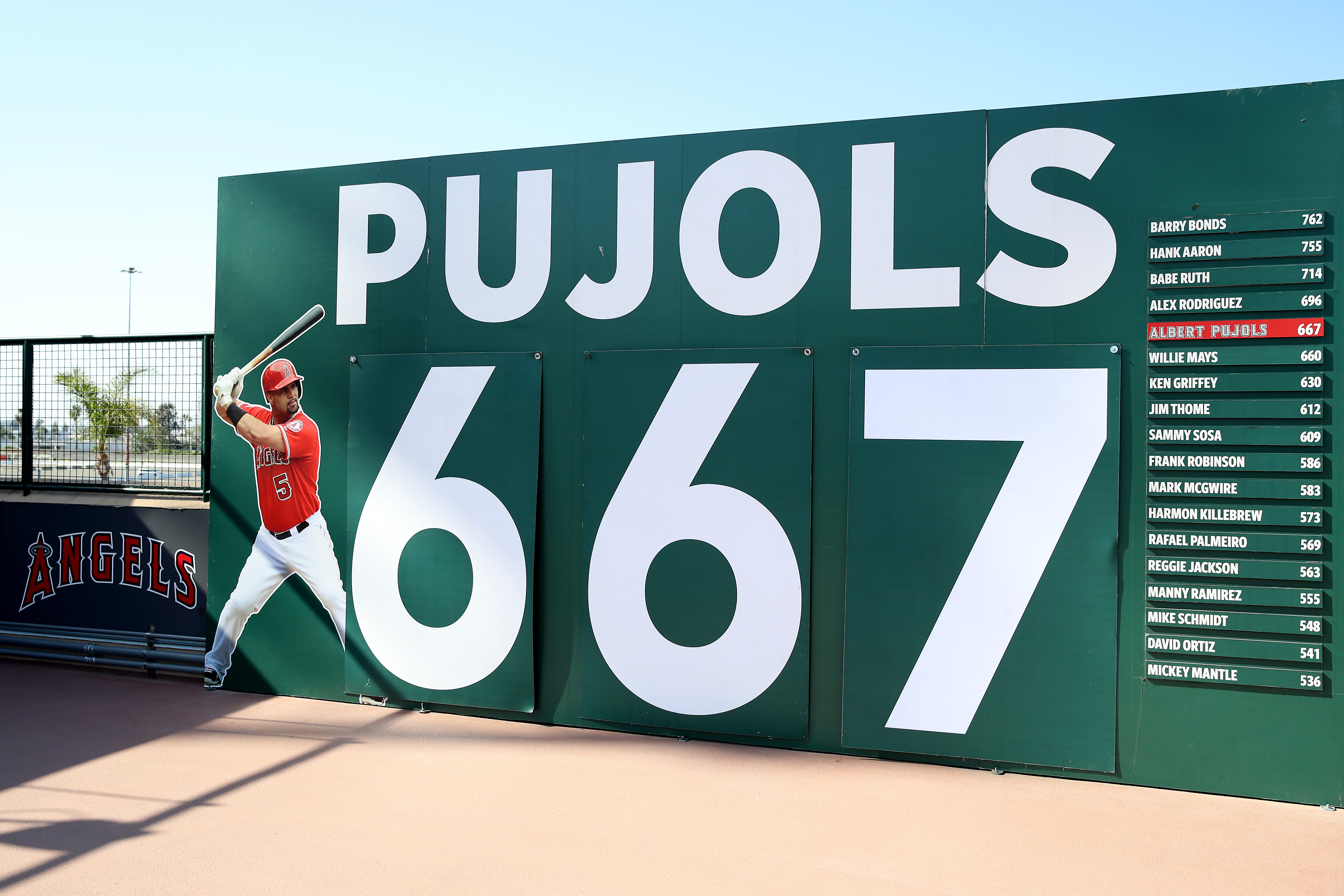 Angels designate Albert Pujols for assignment