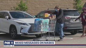 Businesses making decision on mask rules as they await California's decision
