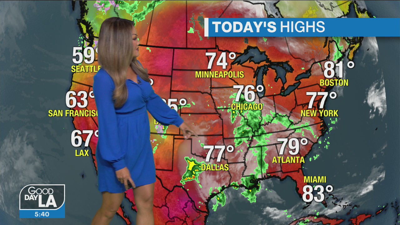 Weather Forecast for Tuesday, May 18
