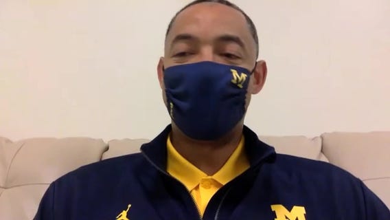 WATCH - Juwan Howard on Michigan's victory over Nebraska