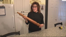 Recycling scrap furniture into unique candleholders