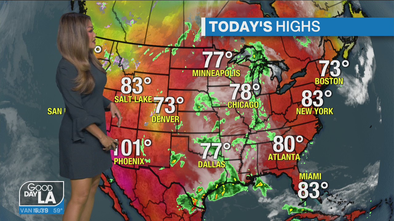 Weather Forecast for Wednesday, May 19