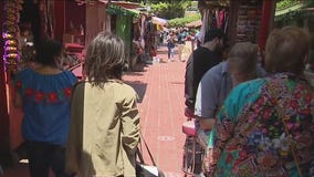 Historic Olvera Street open for business