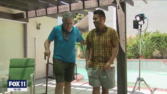 FOX 11's Hal Eisner, Joab Perez share emotional journey back to work after being hit by suspected DUI driver