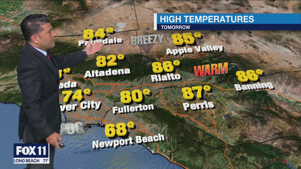 Weather Forecast for Tuesday, May 25