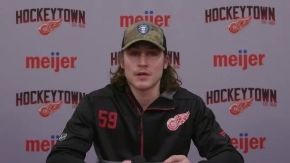 WATCH - Bertuzzi, Blashill discuss win over Blue Jackets