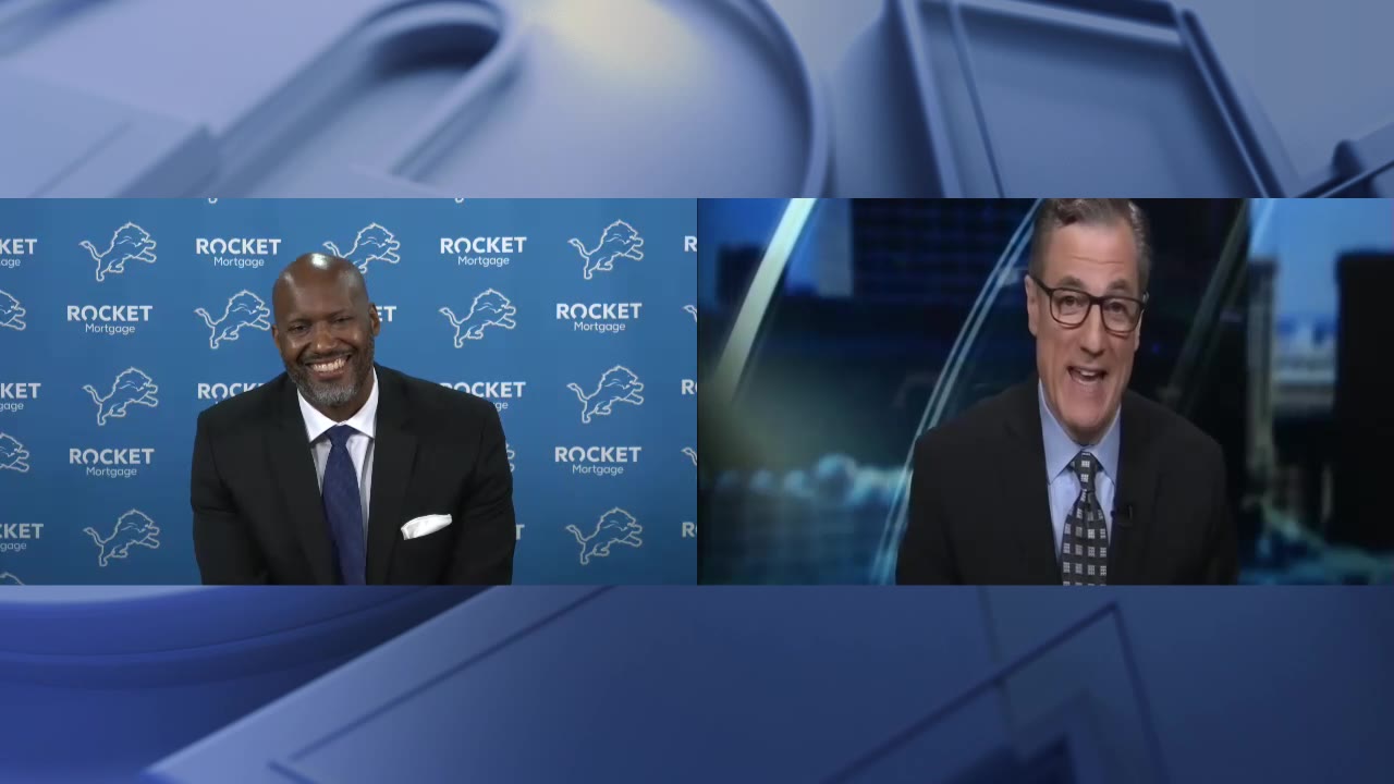 WATCH - Dan Miller chats with new Lions GM Brad Holmes