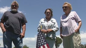 Emotional day at Riverside National Cemetery