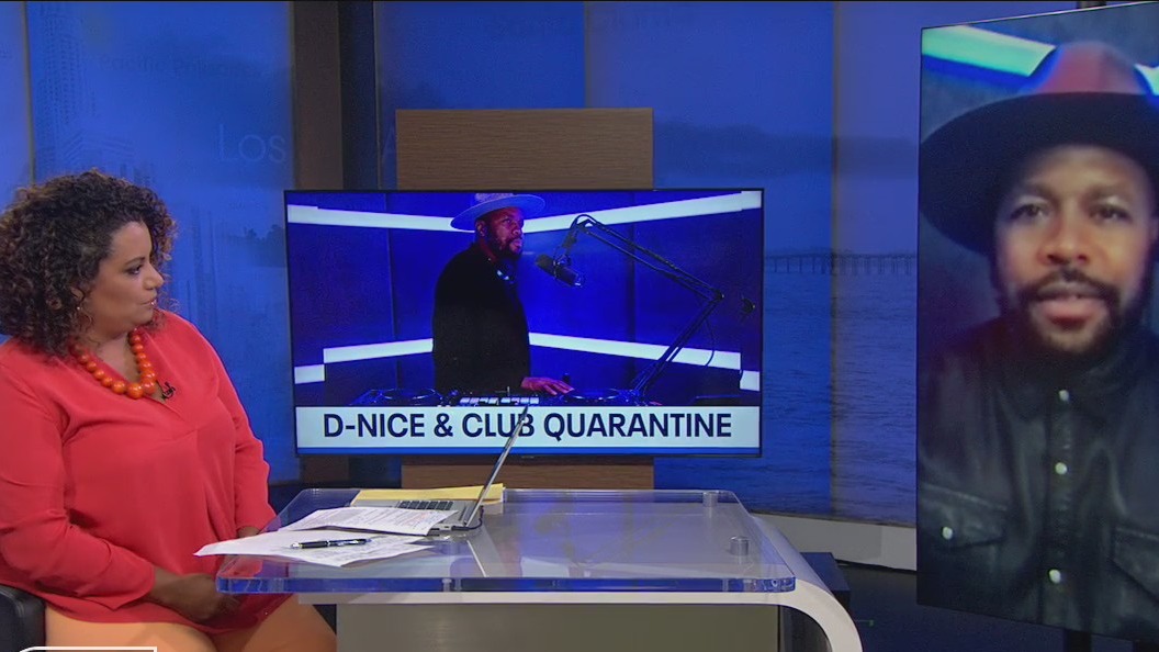 D-Nice kept the party going safely and provided much needed relief during covid with his 'Club Quarantine'