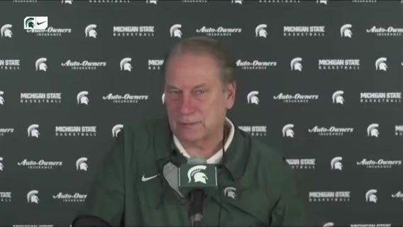 WATCH - Tom Izzo on Spartans win over Penn State