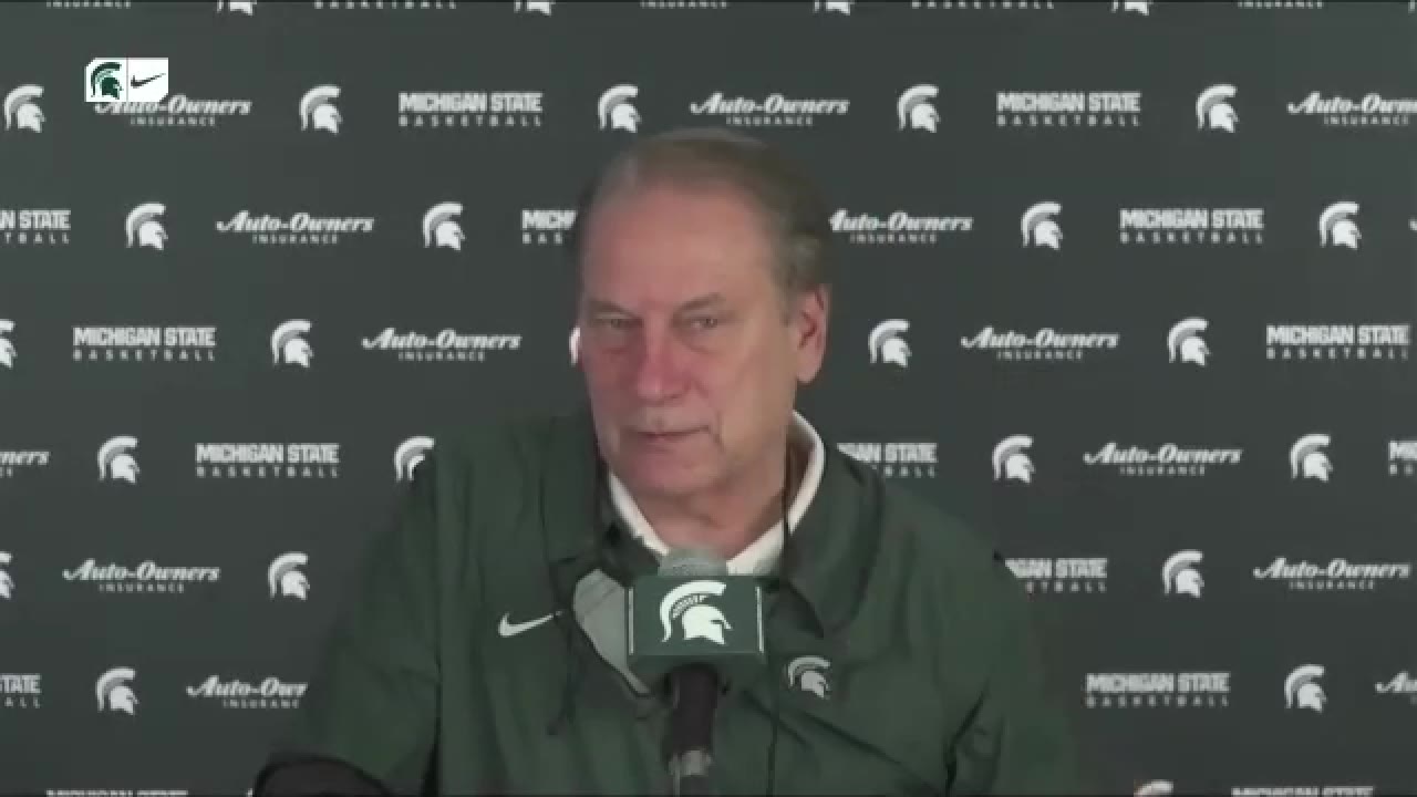 WATCH - Tom Izzo on Spartans win over Penn State