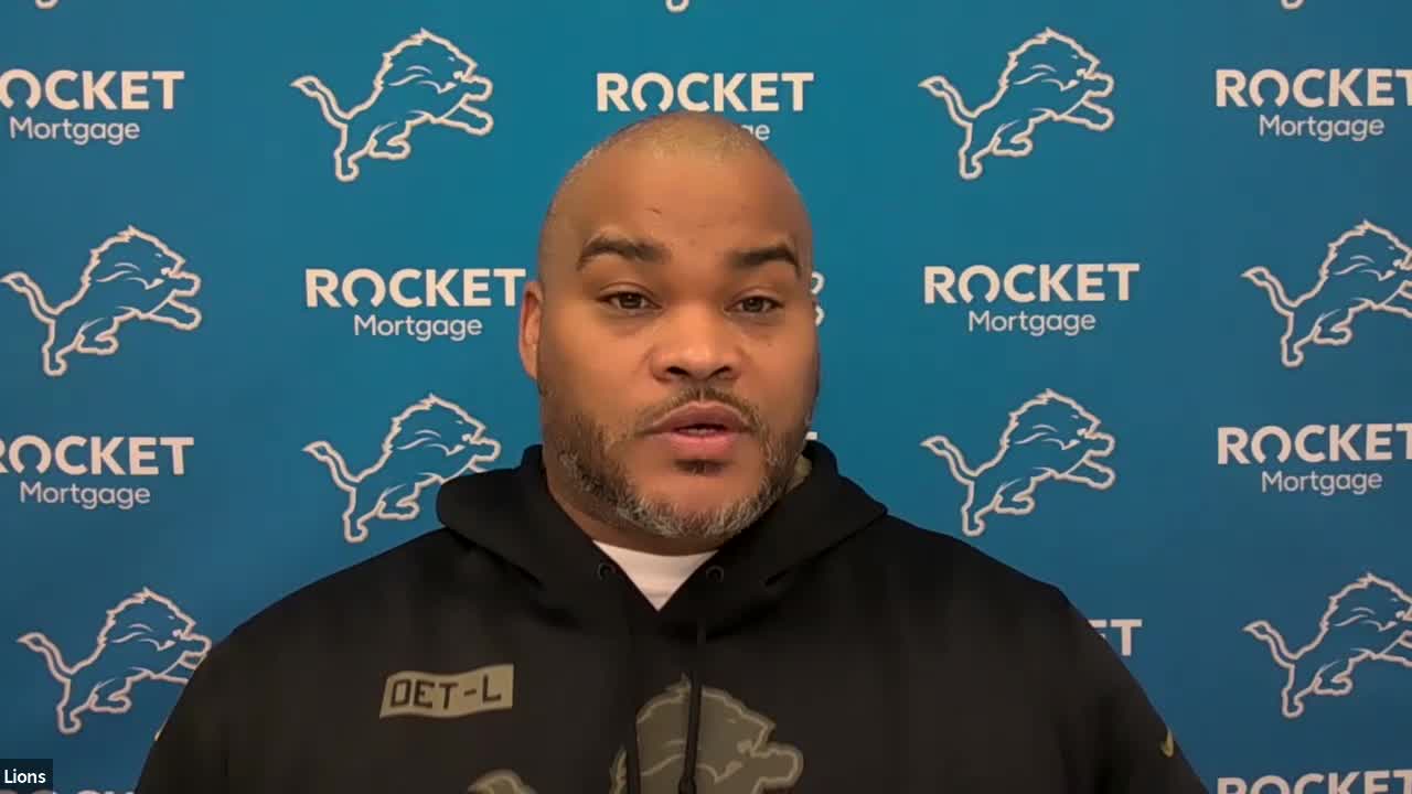 WATCH - Duce Staley very excited to join Lions staff
