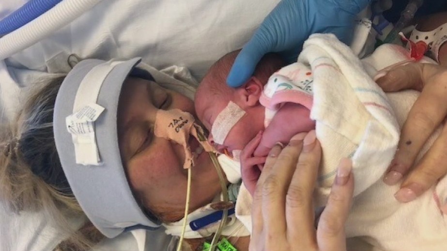 Dad warns public to take COVID-19 seriously after wife was forced to deliver baby at 29 weeks
