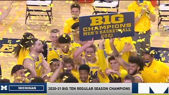 WATCH - Jennifer Hammond with a report on the Michigan Wolverines as they claim a #1 seed in the NCAA Tournament