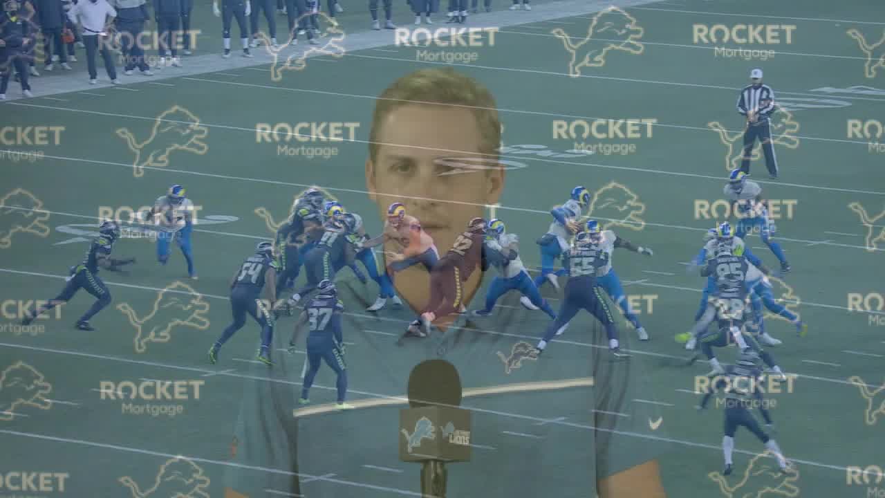 WATCH - Jennifer Hammond reports from Allen Park where the Lions introduced new quarterback, Jared Goff