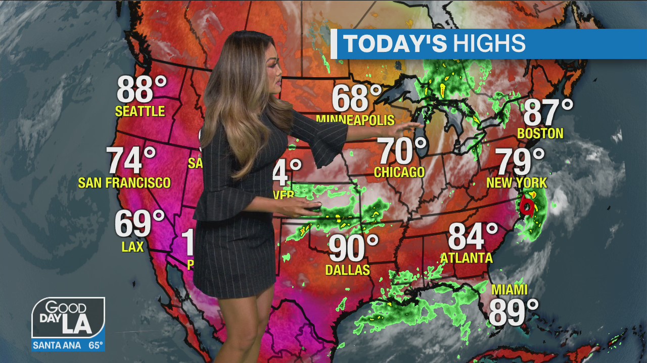 Weather Forecast for Monday, June 21