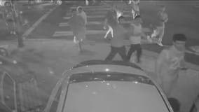 Street takeover leads to one of the cars slamming into Sylmar restaurant