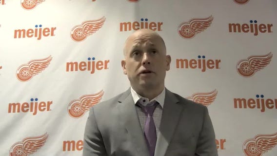 WATCH - Jeff Blashill on Red Wings' win over Lightning
