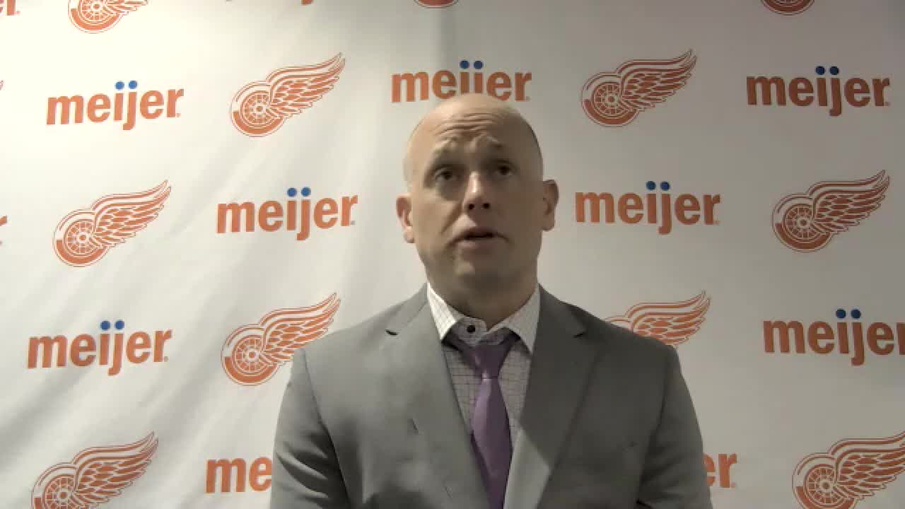 WATCH - Jeff Blashill on Red Wings' win over Lightning