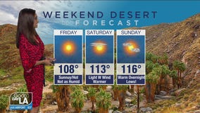 Desert Forecast for June 25-27