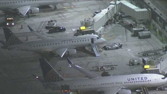 Man suspected of jumping out of LAX flight breaks leg, facing federal charges