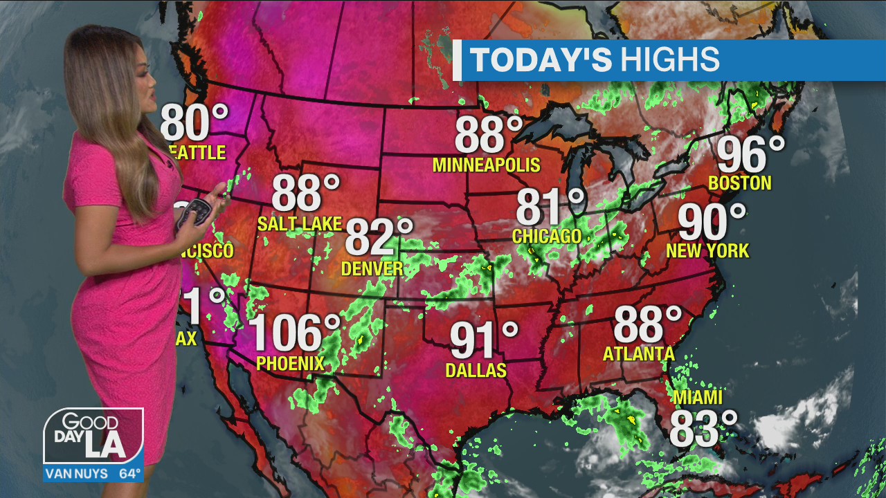 Weather Forecast for Wednesday, June 30