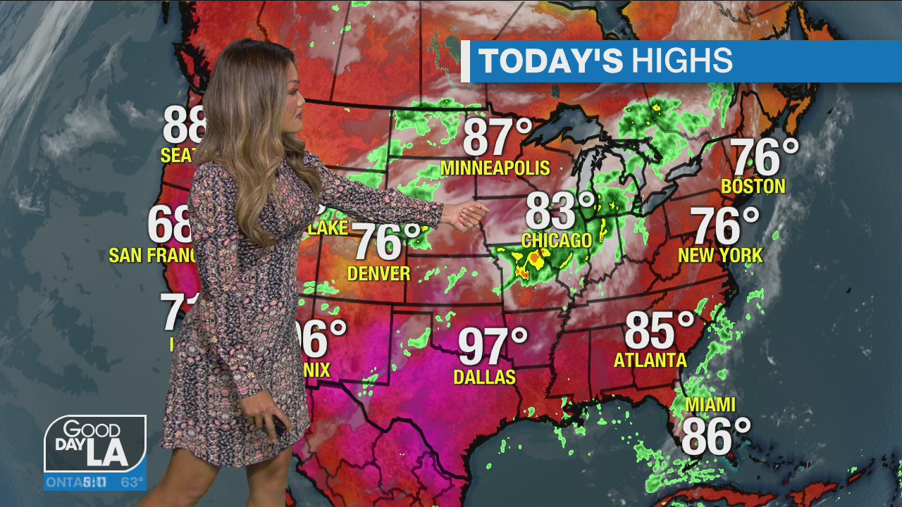 Weather Forecast for Friday, June 25