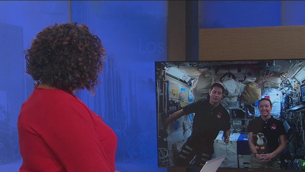 Good Day LA goes to the International Space Station-part 2