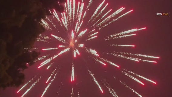 Illegal fireworks being set off across Southern California