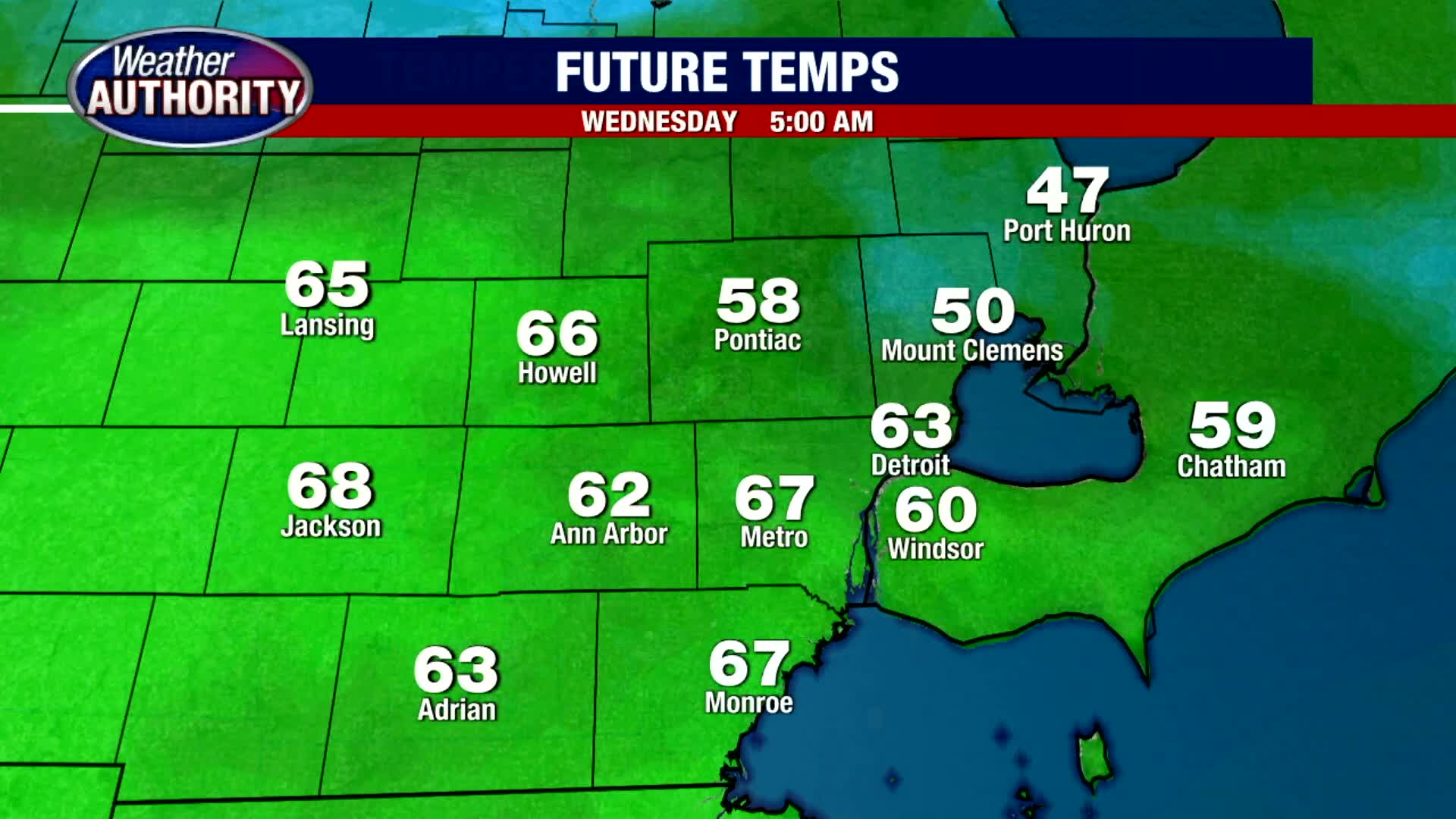 Wednesday warmth continues! Scattered storms return. | FOX 2 Detroit