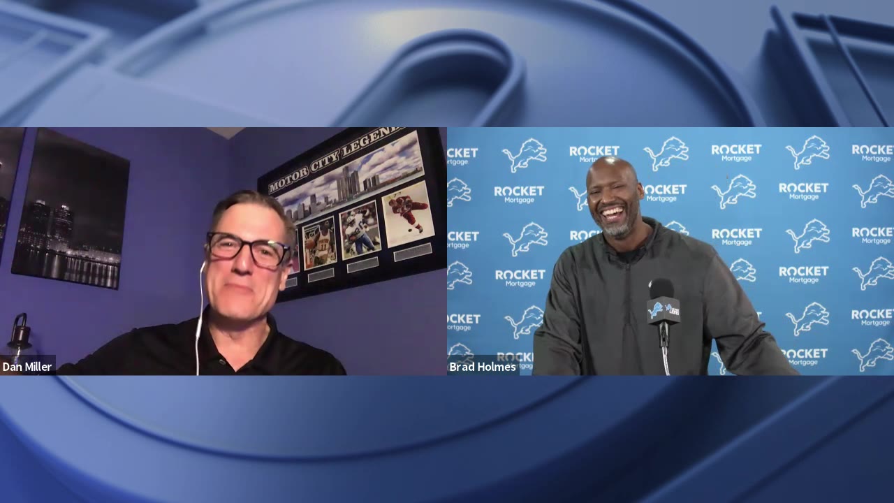 Lions GM Brad Holmes recaps draft with Dan Miller