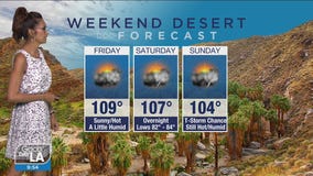 Desert Forecast for July 23-25