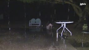 Summer rain storm passes Southern California