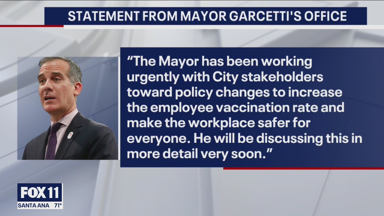 Los Angeles considers following state's new vaccination guidelines