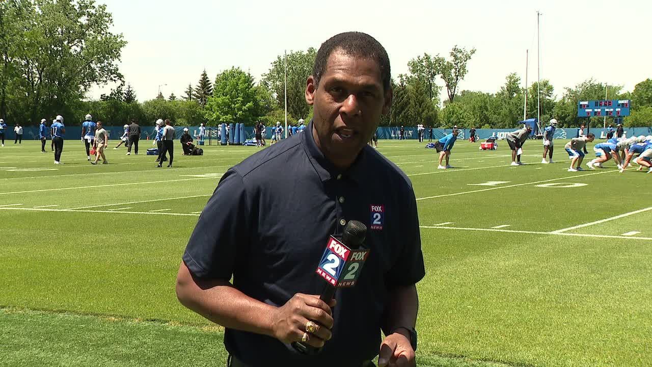 WATCH - Woody Woodriffe reports from Lions OTA's