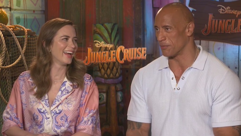 Welcome to the PUN-GLE! Dwayne 'The Rock' Johnson, Emily Blunt preview their new Disney film 'Jungle Cruise'