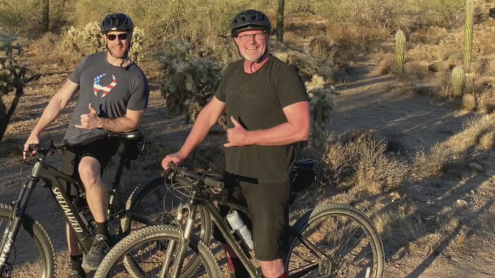 CEO training for 3000 mile bike ride to stop the cycle of child sexual abuse