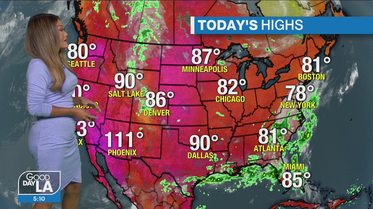Weather Forecast for Tuesday, August 3