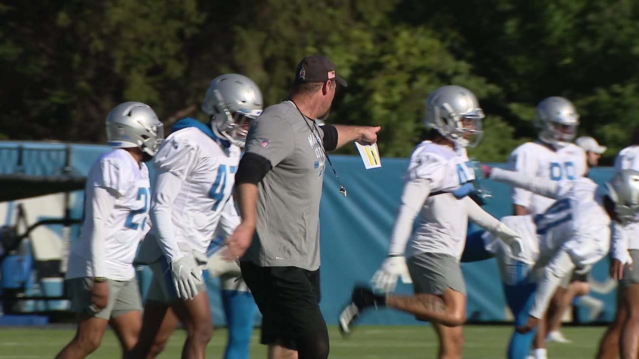 Lions Training Camp - Prepping for Pads & Offensive Line