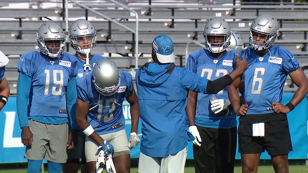 Lions Training Camp - Wide Receivers