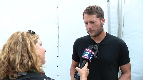 Stafford, Sims, Raiola talk about Calvin Johnson's Hall of Fame induction