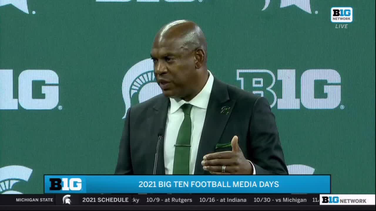 WATCH - MSU head coach Mel Tucker talks about how the Spartans are going to be better heading into year two