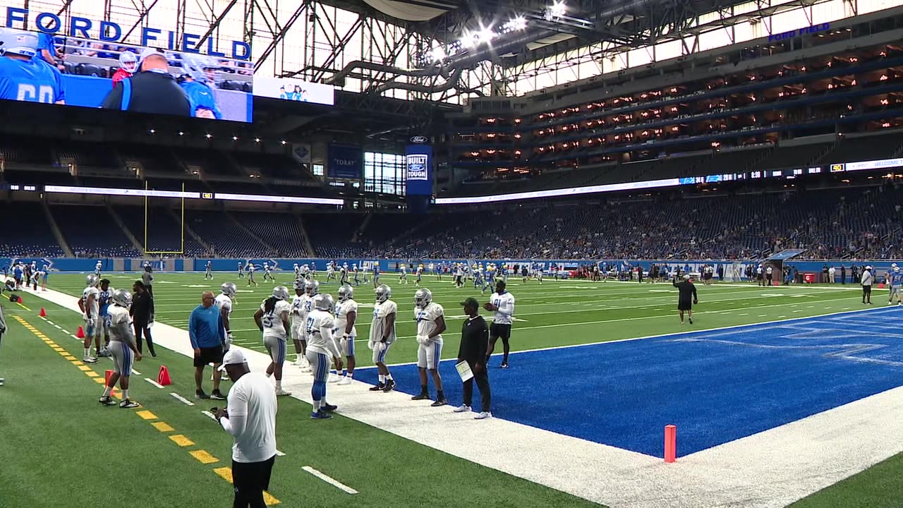 Lions Ford Field Practice Recap plus the latest from Canton and the Hall of Fame